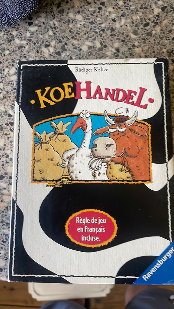 Kaart spel koe handel, Ophalen, Zo goed als nieuw