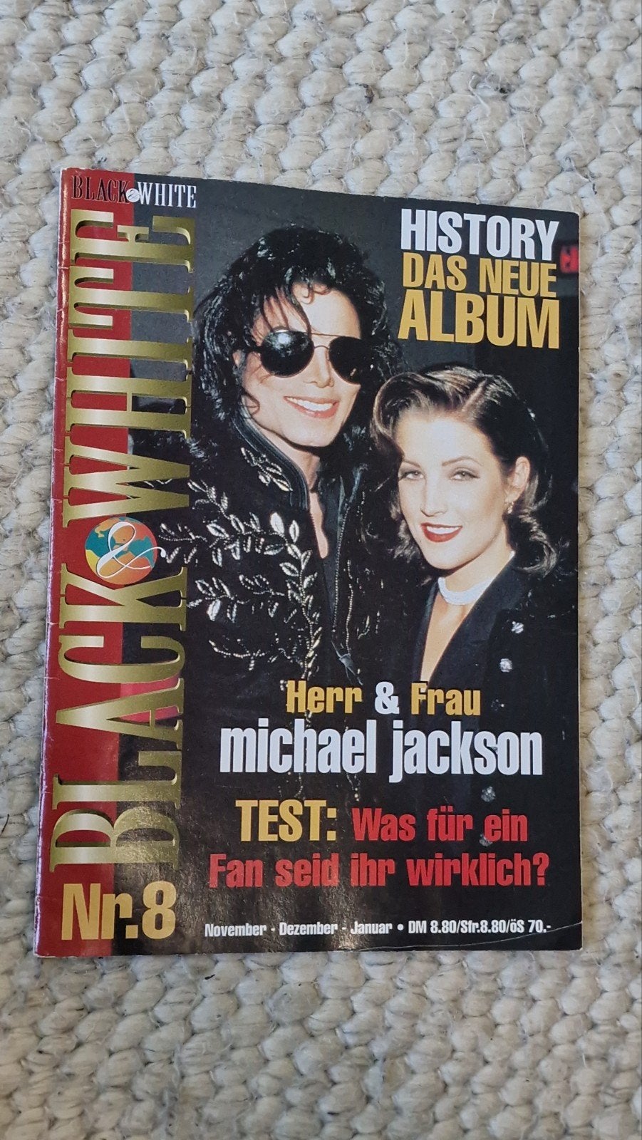 MJ Magazine Black & White - Michael Jackson Special, Verzamelen, Ophalen of Verzenden