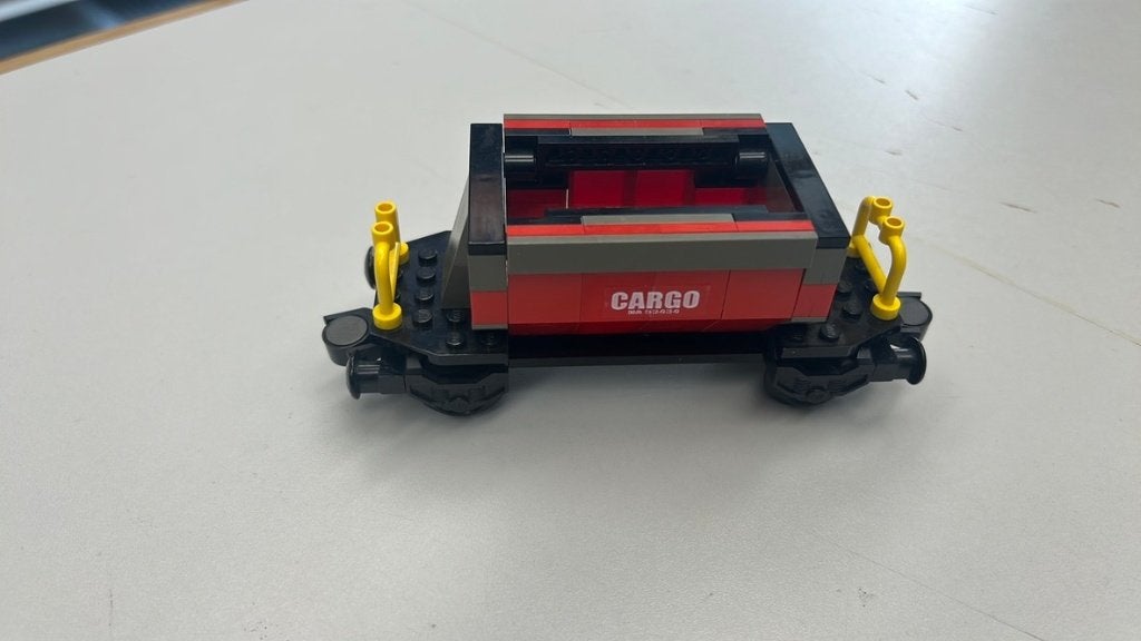 SB2791 Lego trein wagon 4512, Ophalen of Verzenden, Zo goed als nieuw