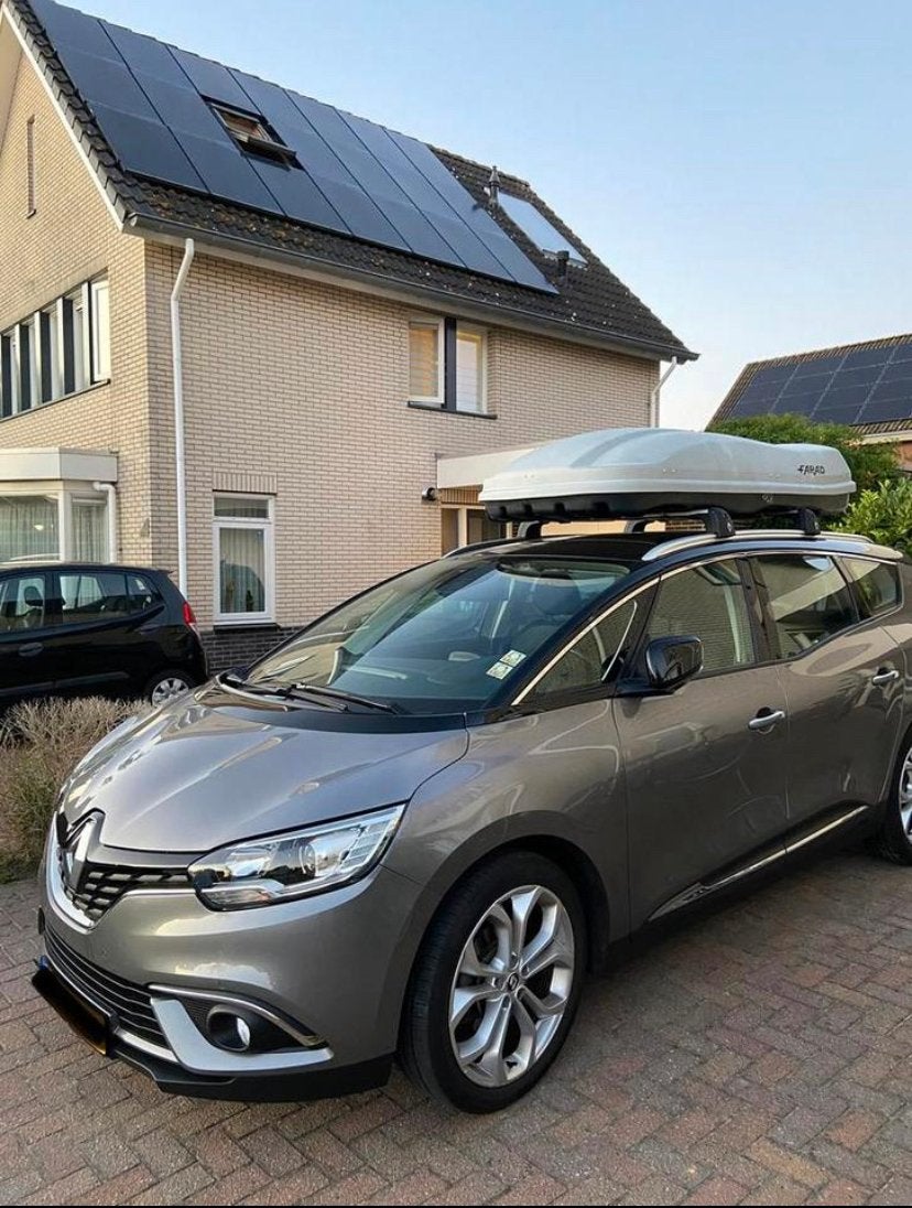 Dakdragers en dakkoffer renault Grand scenic te huur, Ophalen, Zo goed als nieuw