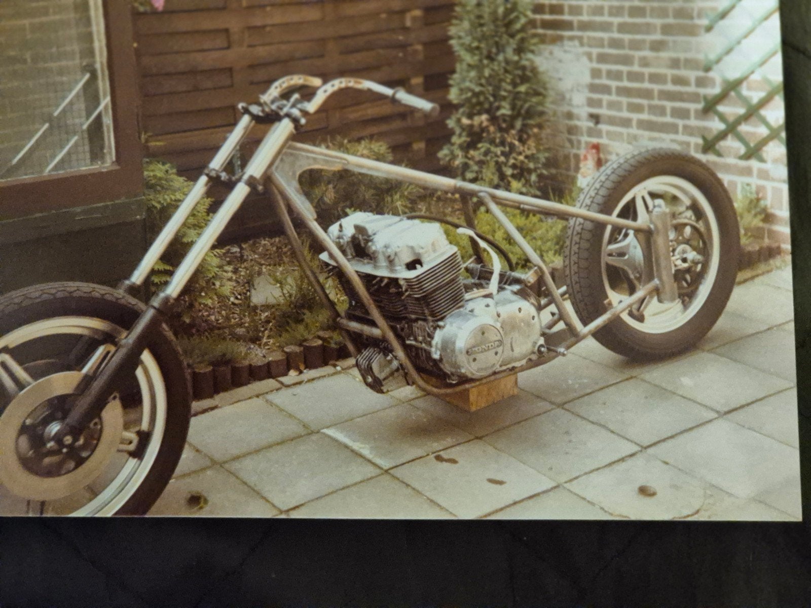 chopperframe  honda 750, Ophalen of Verzenden, Gebruikt
