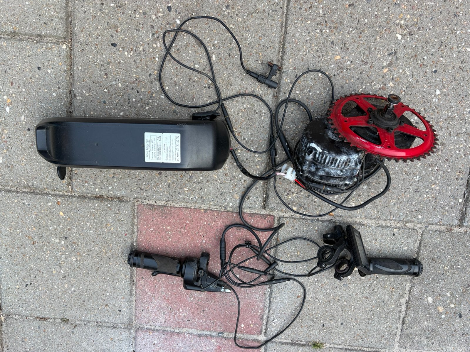 Bafang middenmotor, Fietsen en Brommers, Ophalen of Verzenden, Zo goed als nieuw, Motor, Overige materialen