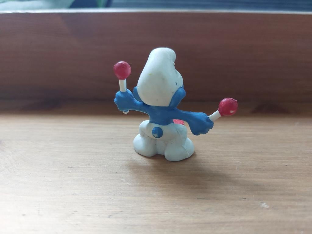 Smurf met trommel 20009 De Smurfen, Verzamelen, Smurfen, Ophalen of Verzenden