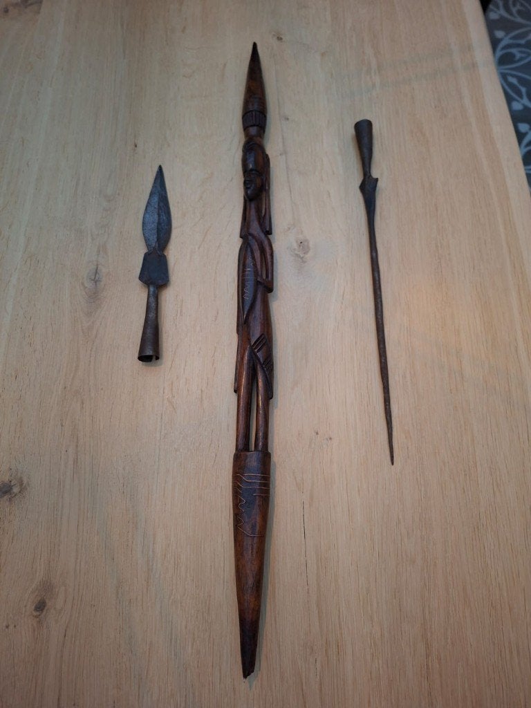 Masai speer, Antiek en Kunst, Ophalen
