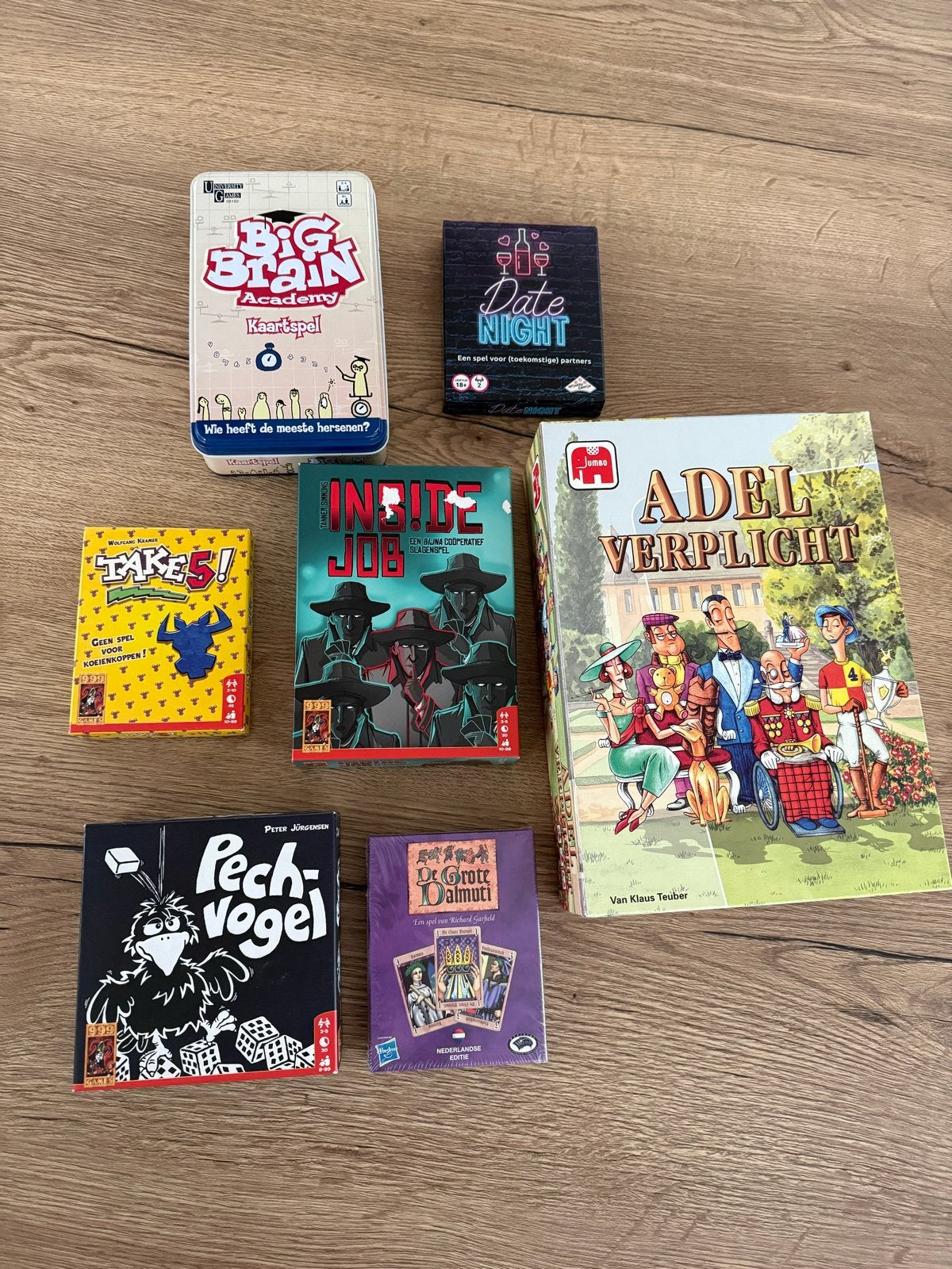 Diverse bordspellen en kaartspellen - Zo goed als nieuw, Hobby en Vrije tijd, Een of twee spelers, Ophalen of Verzenden, Zo goed als nieuw