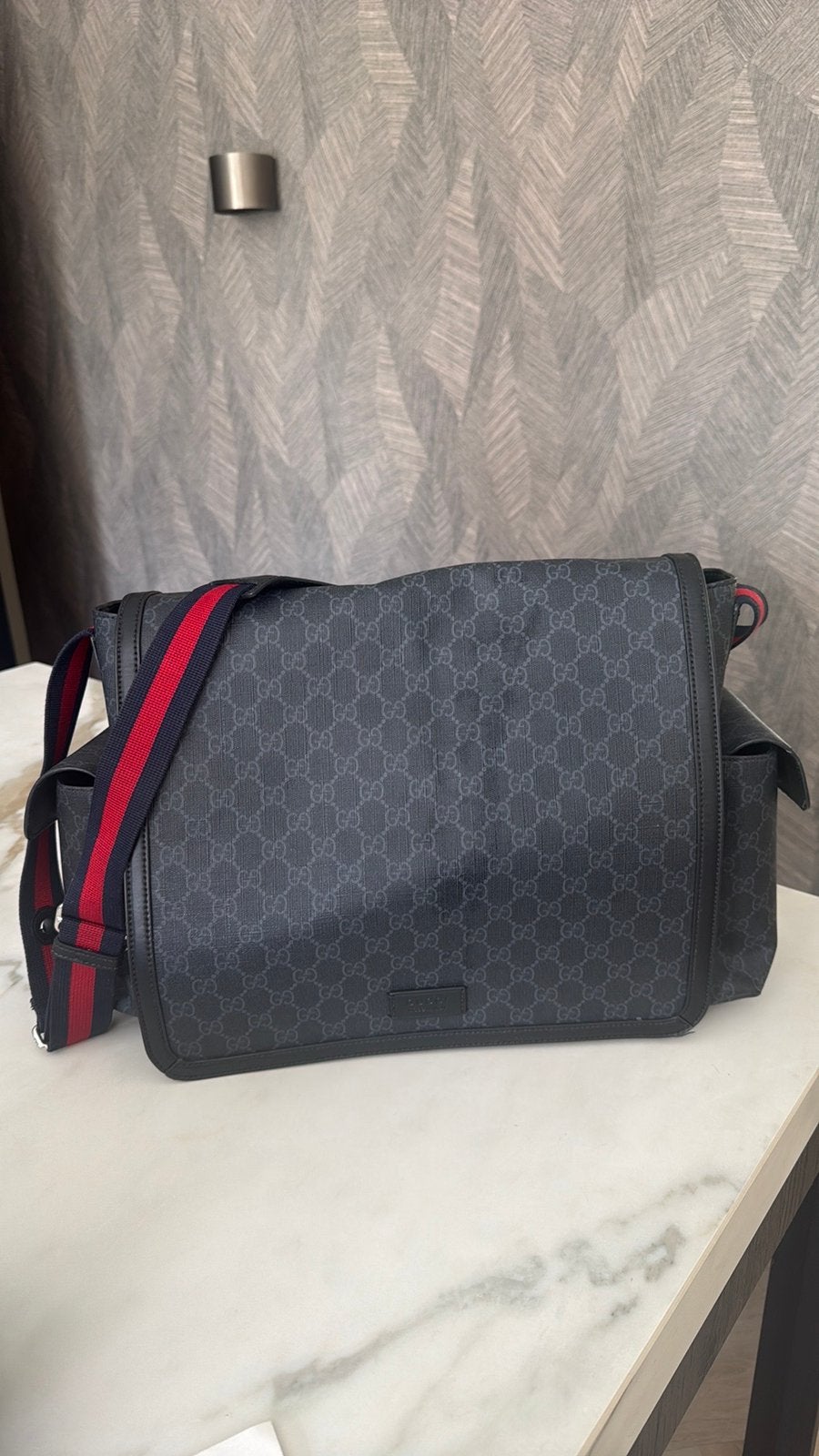 Orginele luiertas van Gucci, Kinderen en Baby's, Ophalen, Zo goed als nieuw