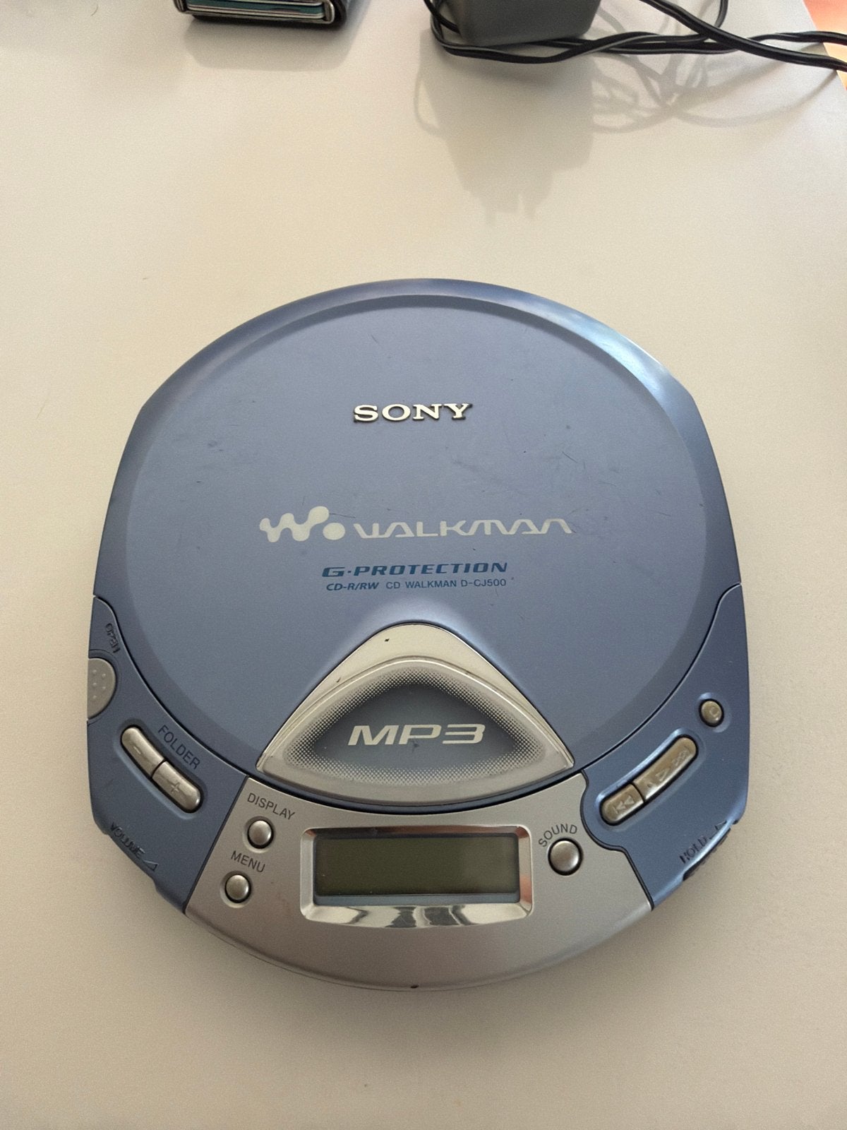 Sony Walkman Discman D-CJ500 CD-R/RW - Gebruikt en werkend, Ophalen, Discman