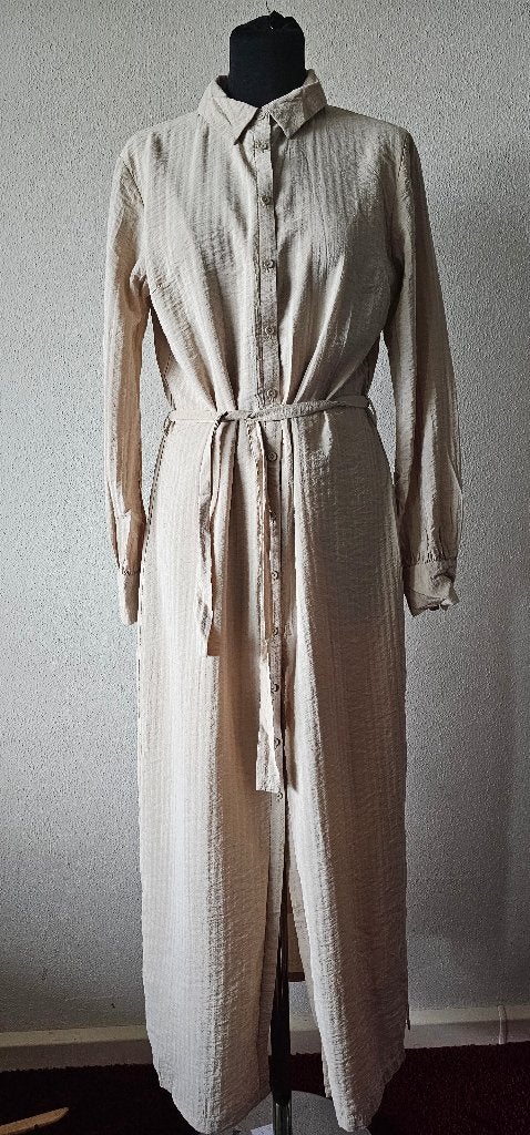 Another-Label Maxi Jurk Beige Maat S (17325), Another-Label, Beige, Ophalen of Verzenden, Zo goed als nieuw