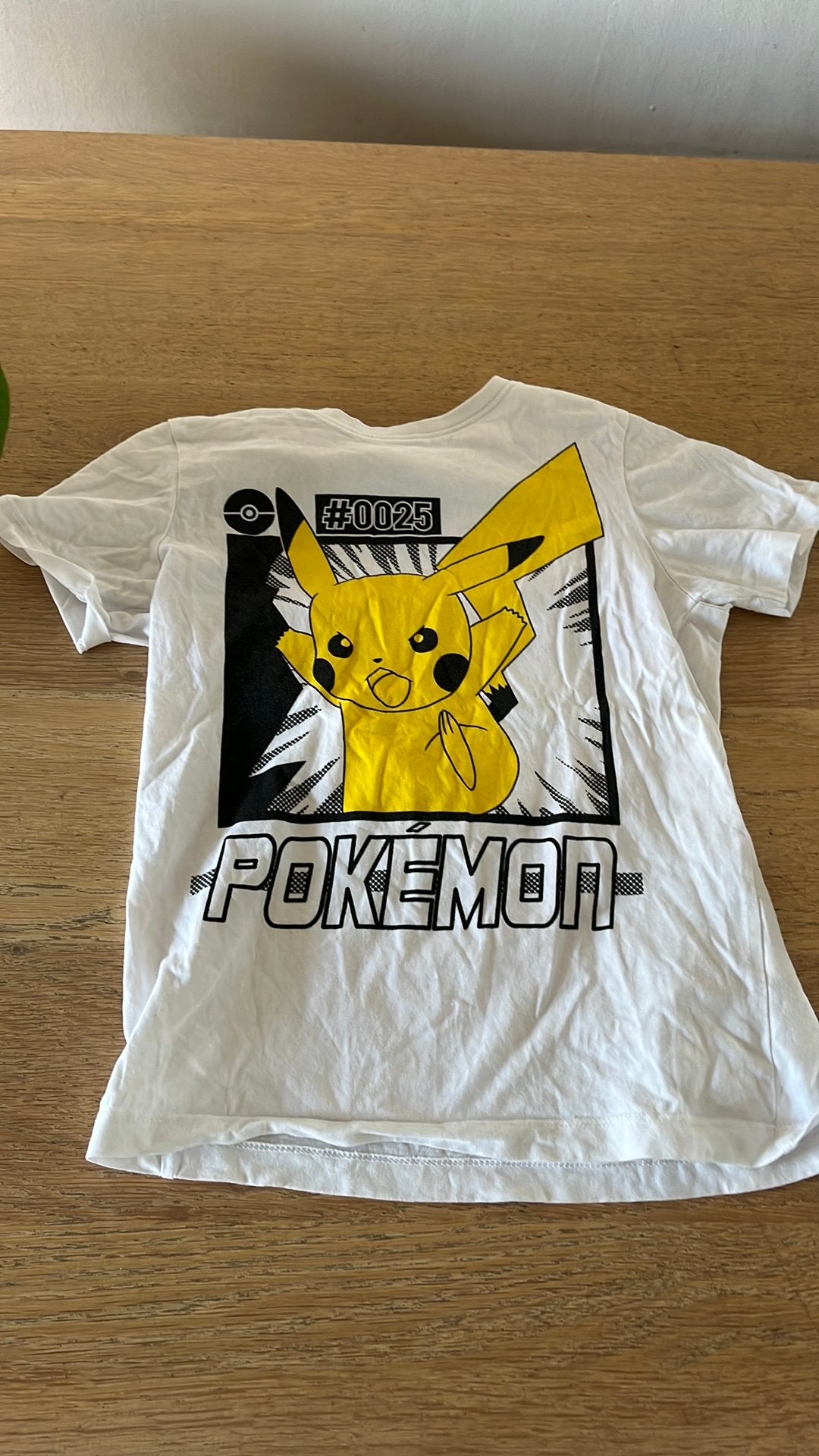 Pikachu t shirt, Kleding | Heren, T-shirts, Ophalen of Verzenden, Gedragen, Maat 46 (S) of kleiner, Geel