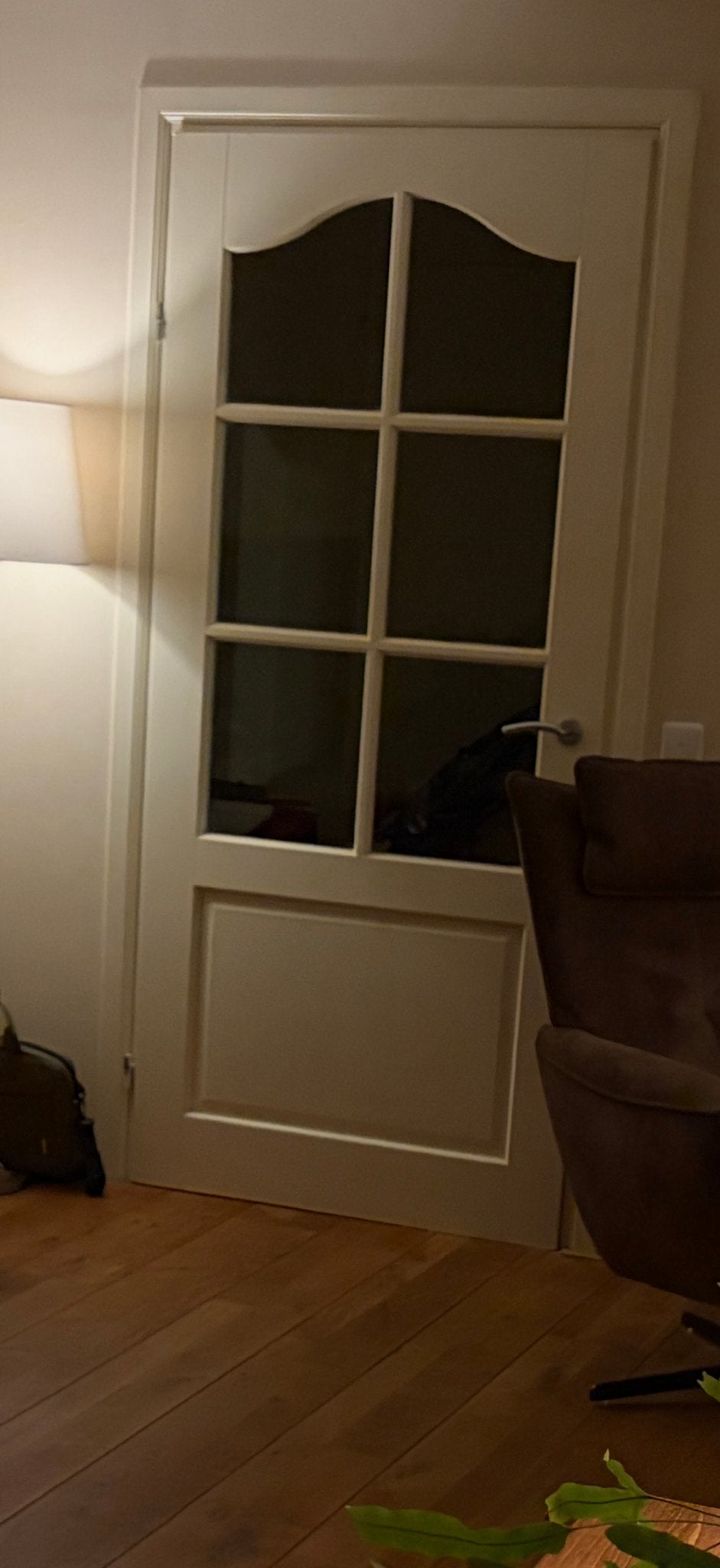 2 opdekdeuren met glas - 209x93 cm en 211x83 cm, Ophalen, Gebruikt, 80 tot 100 cm, Binnendeur