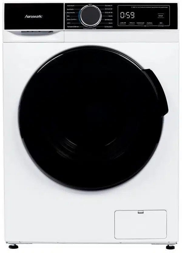 Hanseatic HWMA814B Wasmachine 8 kg 1400 tpm – Voorlader, Triple J Online, Info@triplejonline.nl, De Spinnekop 9