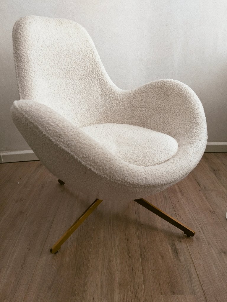 Simone Guarracino armchair, Huis en Inrichting, Zo goed als nieuw, 75 tot 100 cm, Stof, Ophalen
