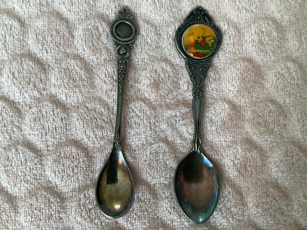 2 Verzilverde Lepeltjes (silverplated), Ophalen of Verzenden