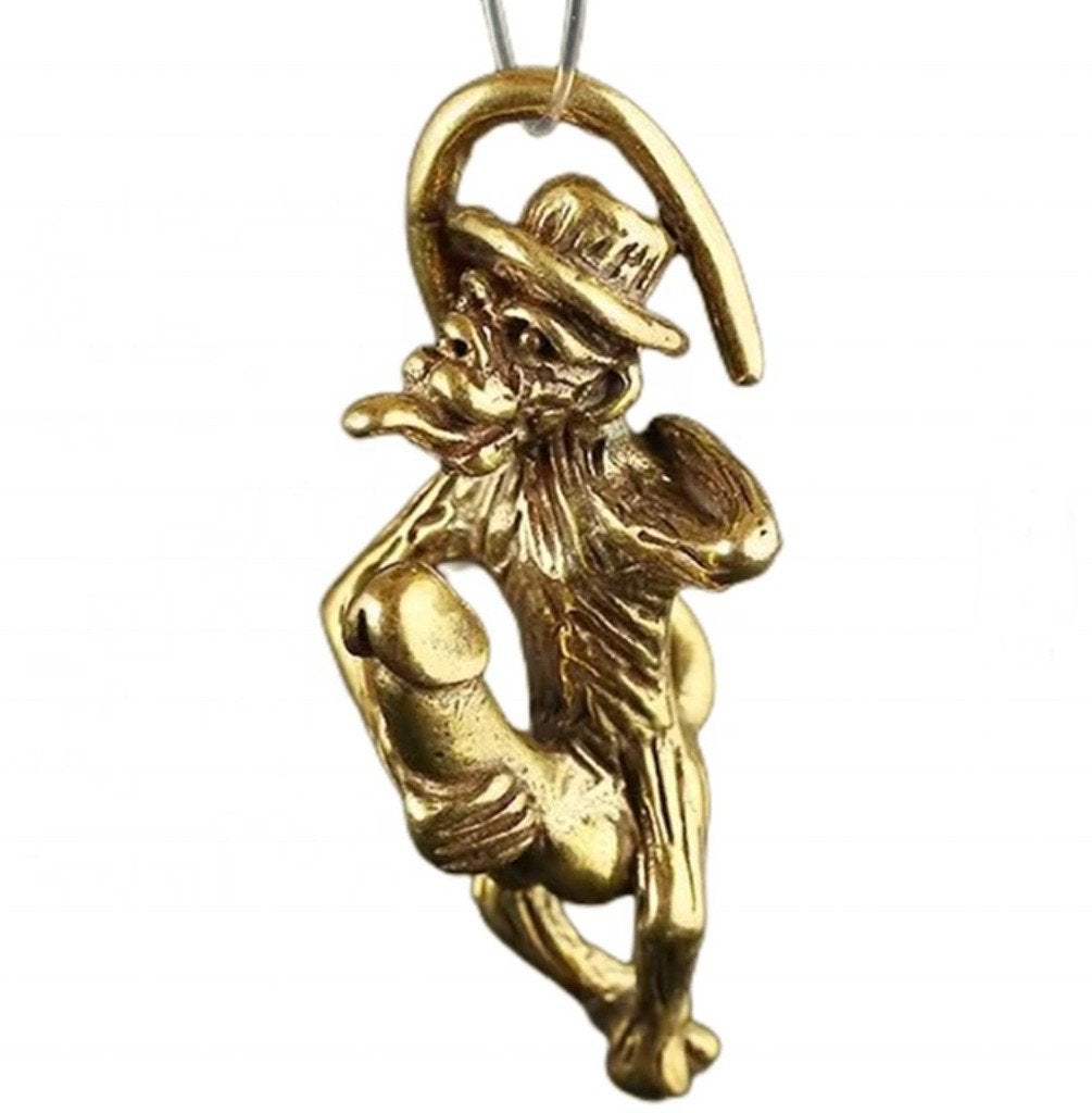 Funny Monkey, erotische kettinghanger c.q. sleutelhanger, Overige materialen, Verzenden, Nieuw, Kruis of Symbool