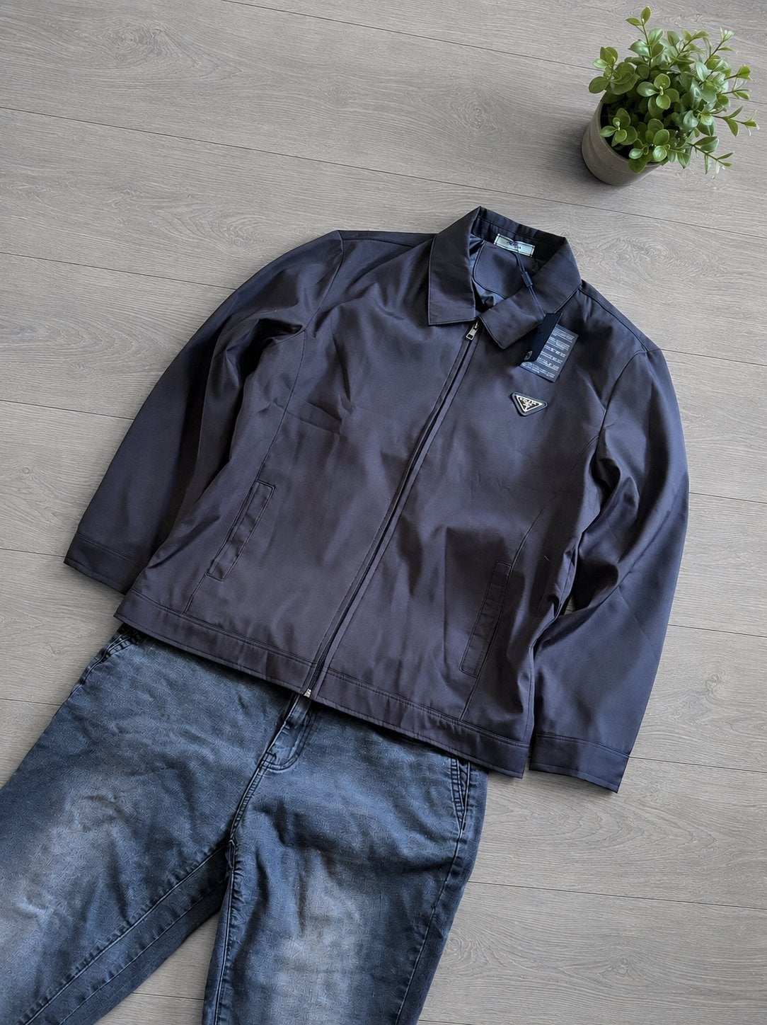 Prada Zomerjas Maat M - Nog Helemaal Nieuw!, Ophalen of Verzenden, Zo goed als nieuw, Zwart