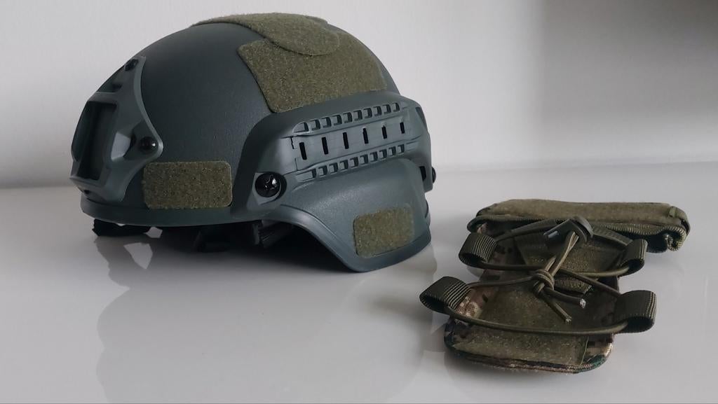 Airsoft helm groen (nieuw), Ophalen of Verzenden