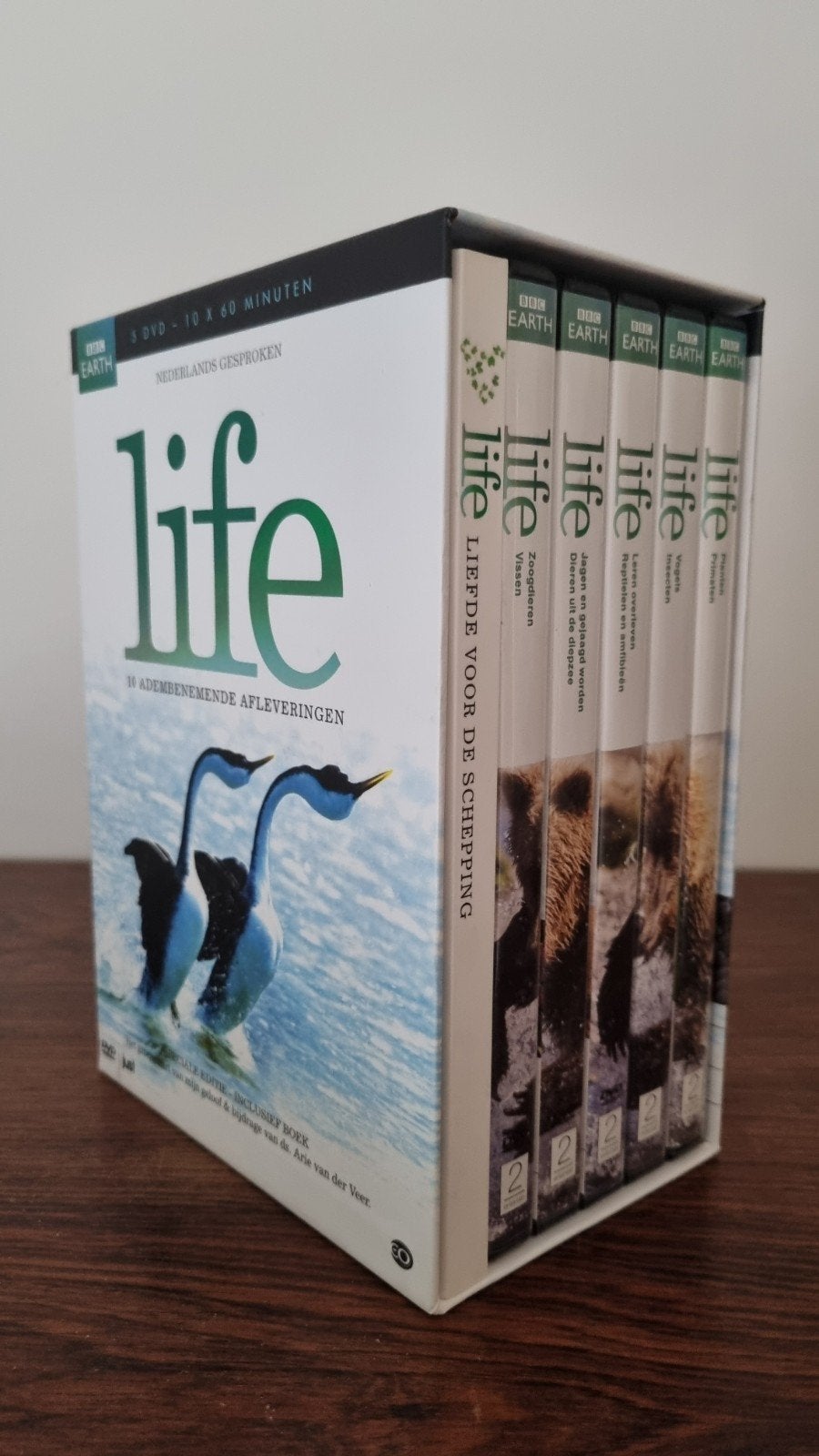 BBC Earth Life - 3 DVD Boxset - Nederlands Gesproken, Cd's en Dvd's, Ophalen, Alle leeftijden, Natuur, Nederlands