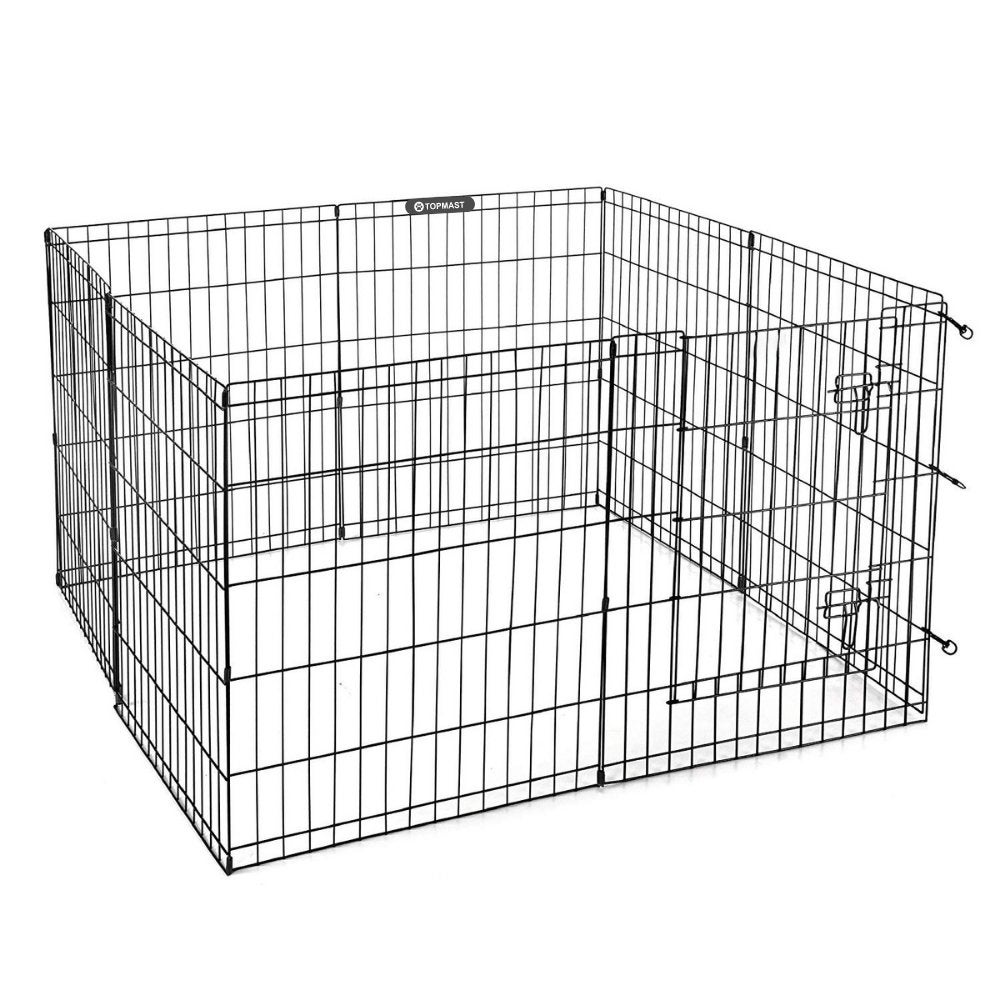 Kippenren 560 cm omtrek Zwart Opvouwbaar Kippen Kippenhok, Ophalen of Verzenden, Nieuw