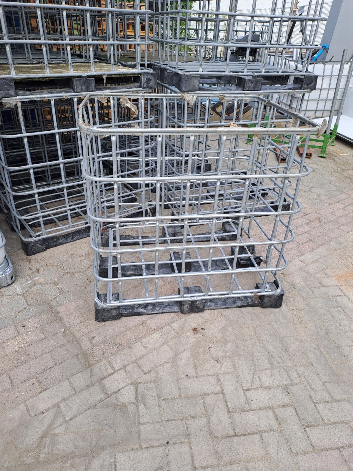 gitterboxen ibc kratten kachelhoutbak ibc kooien, Tuin en Terras, Minder dan 3 m³, Ophalen