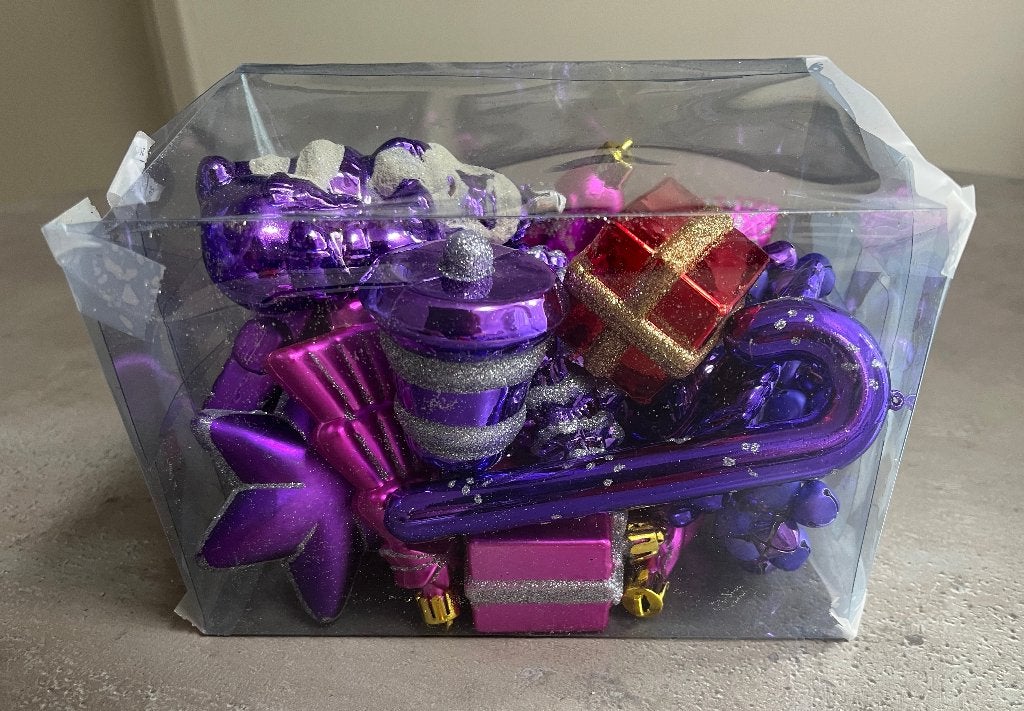 box met 20 kerstboomversieringen, Ophalen of Verzenden, Nieuw
