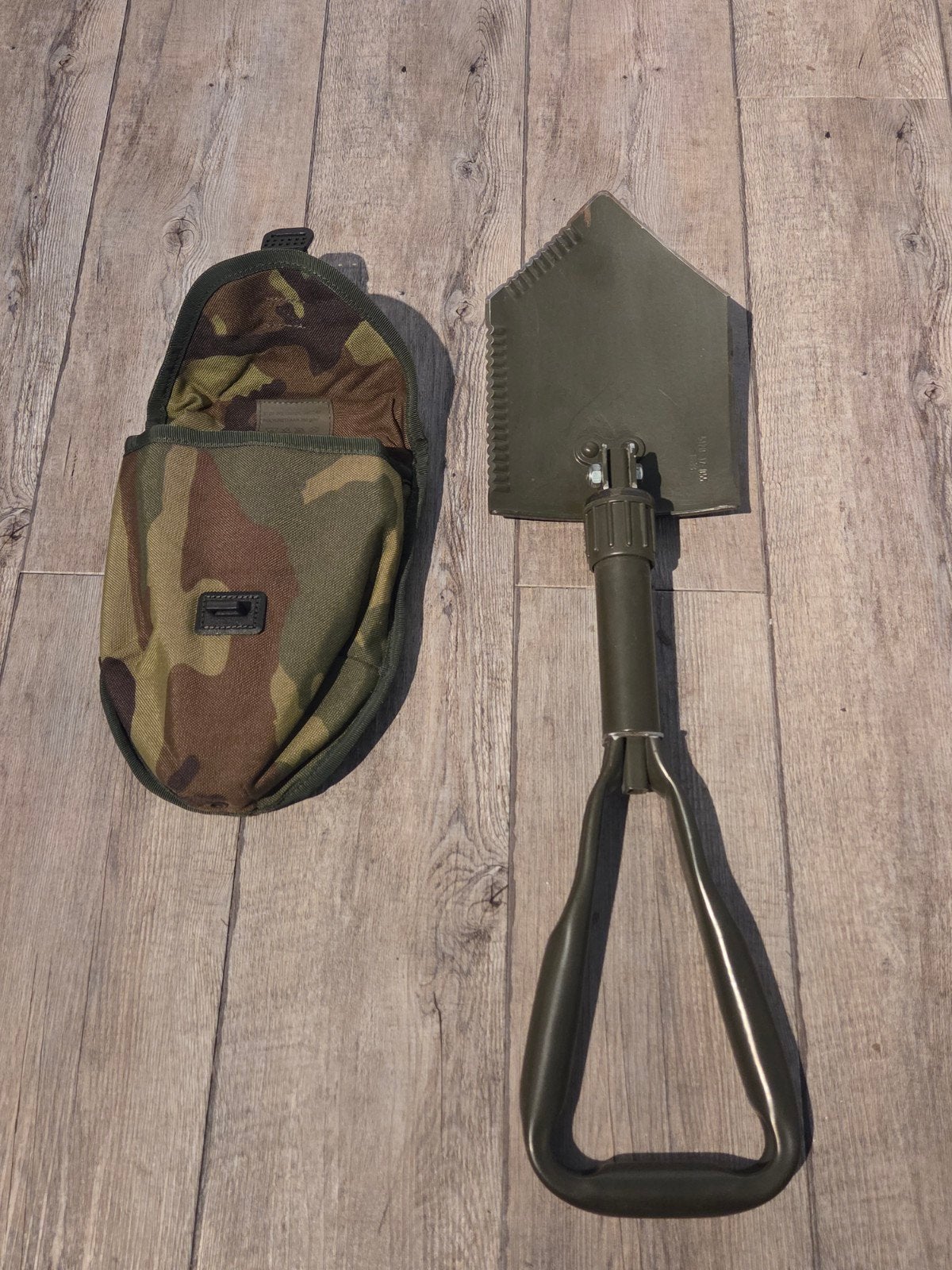 Militair Opvouwbare Schep/Pioniersschop (Inclusief Camotas), Verzamelen, Ophalen of Verzenden, Marine