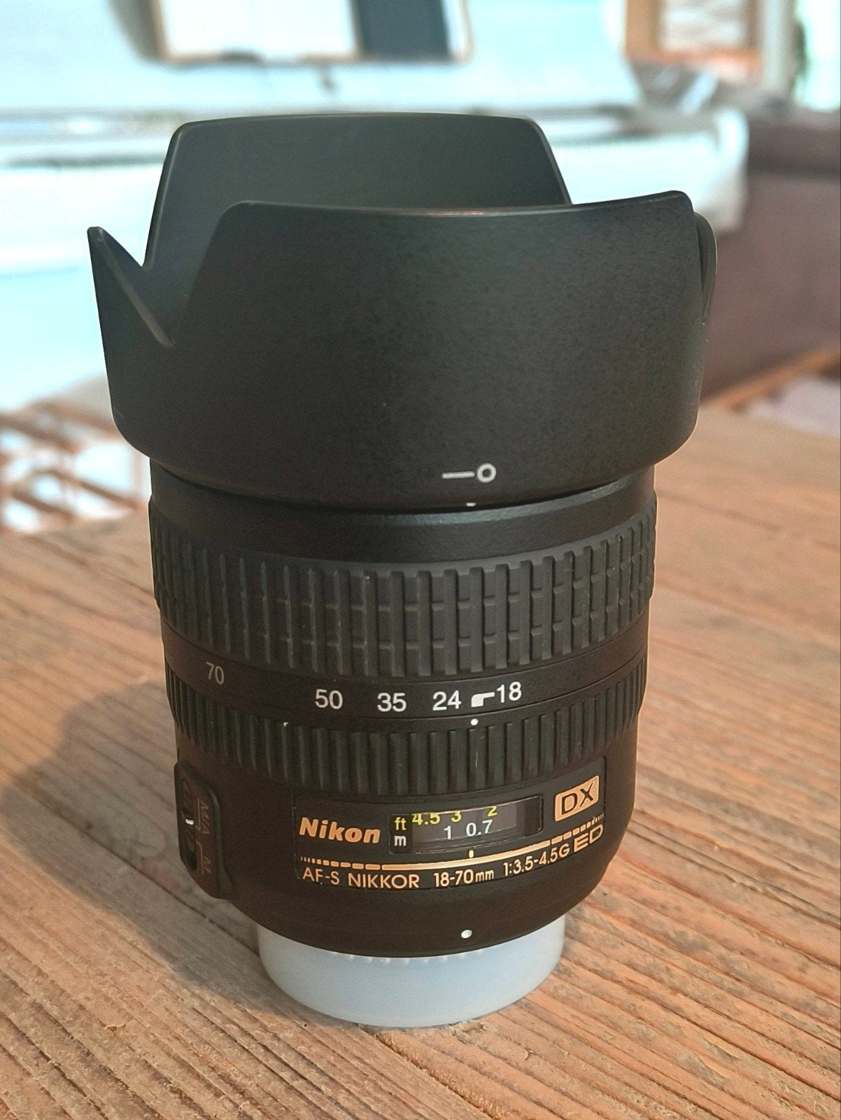 Nikon AF-S Nikkor 18-70mm f/3.5-4.5G ED DX lens, Autofocus, Gebruikt, Nikon, Ophalen of Verzenden