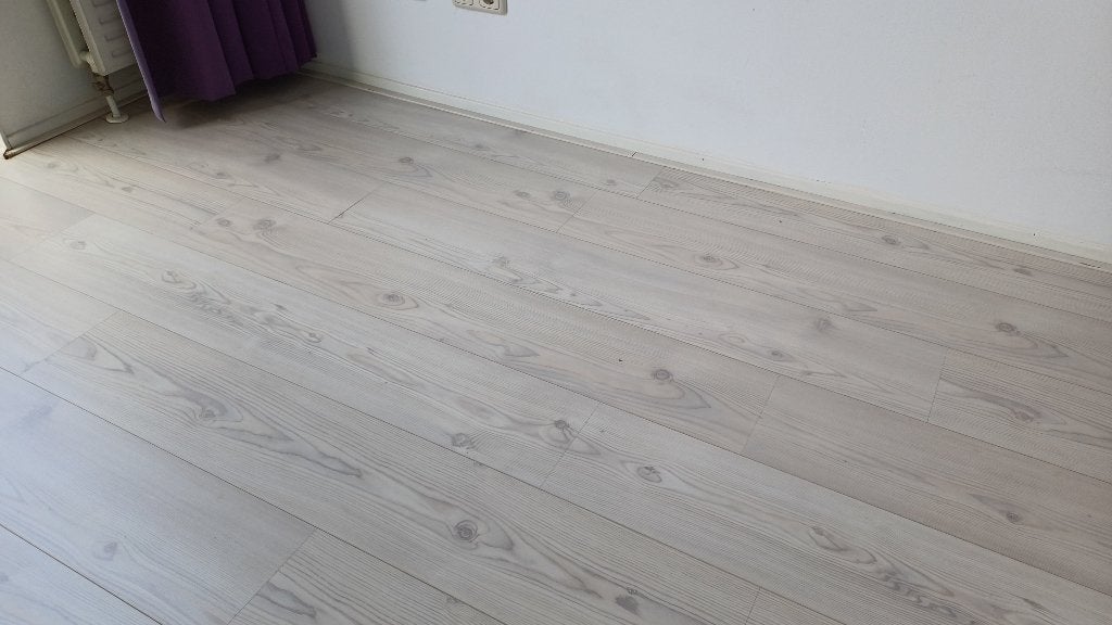 Laminaatvloer, Doe-het-zelf en Verbouw, Vloerdelen en Plavuizen, Gebruikt, Laminaat, Hout, 50 tot 150 cm, 10 tot 30 cm, 10 m² of meer