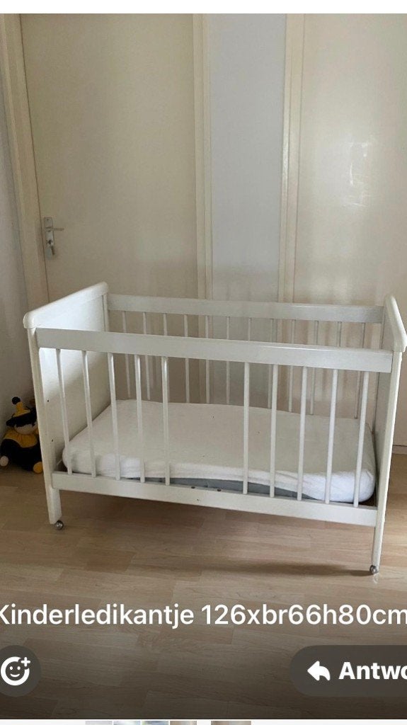 kinderledikant, Ophalen, Gebruikt, Ledikant