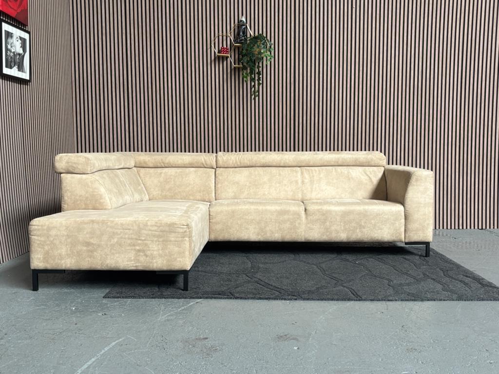 GRATIS LEVERING Hoekbank Beige 260x200 GEREINIGD, Huis en Inrichting, Banken | Bankstellen, 250 tot 300 cm, Hoekbank, Ophalen of Verzenden