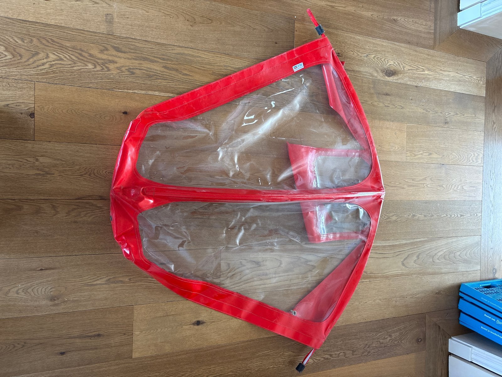 Huif voor Bakfietsnl - Rood, Ophalen of Verzenden, Gebruikt, Overige merken, Huif