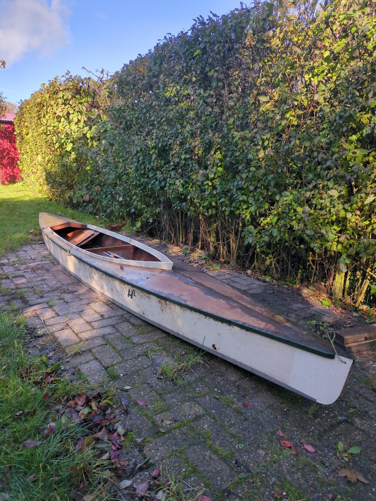 Houten kano, Watersport en Boten, Ophalen, Gebruikt, Eén persoon