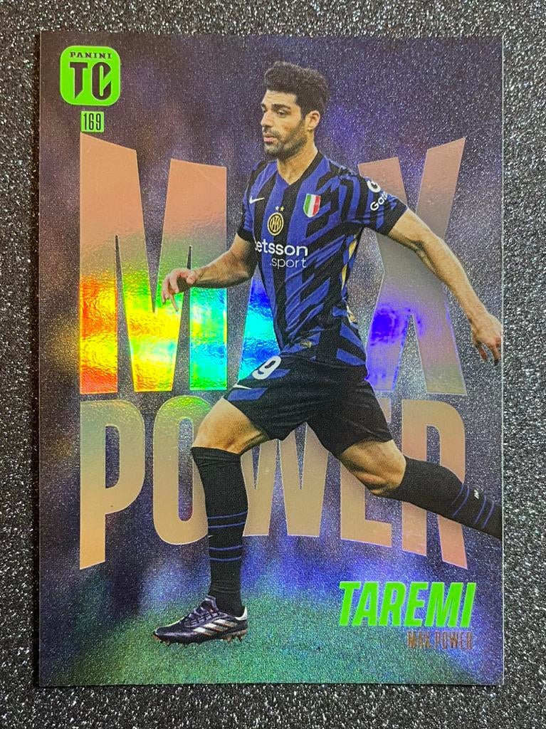 Panini Top Class 2025   MAX POWER    TAREMI    INTER MILAN, Verzenden, Zo goed als nieuw, Plaatje