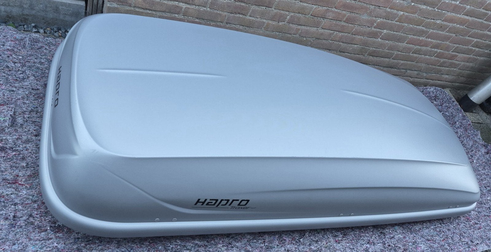 Hapro Traxer 8.6 Dakkoffer - 530L, Auto diversen, Dakkoffers, Ophalen, Zo goed als nieuw