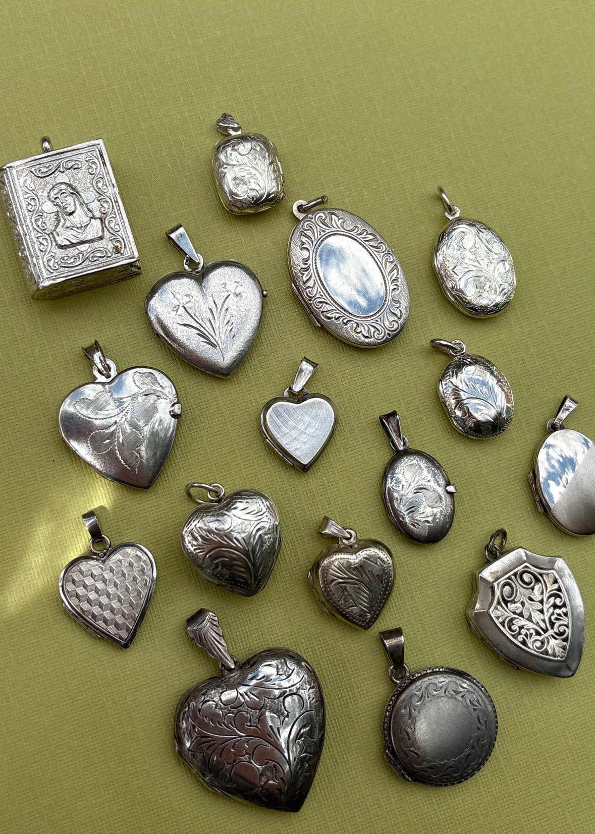 Vintage echt zilveren 925 835 mediallions vanaf €30 per stuk, Sieraden, Tassen en Uiterlijk, Kettinghangers, Gebruikt, Verzenden