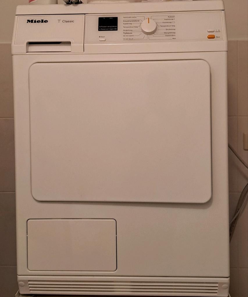 Miele droger, Witgoed en Apparatuur, Wasdrogers, Ophalen, Gebruikt, Voorlader, Condens