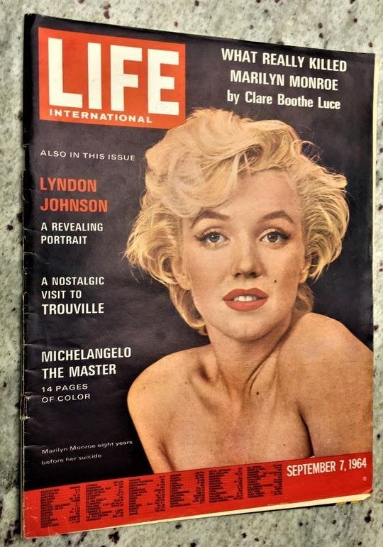 What really killed Marilyn Monroe - Clare Boothe Luce 1964, Ophalen of Verzenden, Gelezen, Muziek, Film of Tv