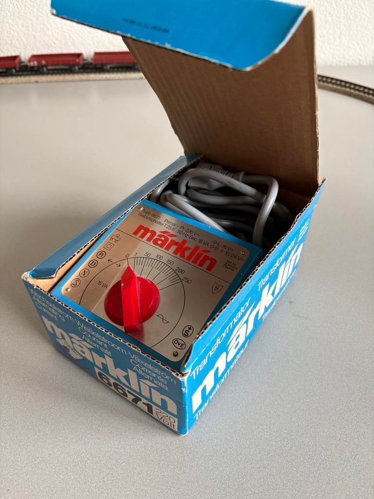 Märklin Transformator 6671 in OVP - Zo goed als nieuw, Nieuw, Ophalen of Verzenden, Analoog, Märklin