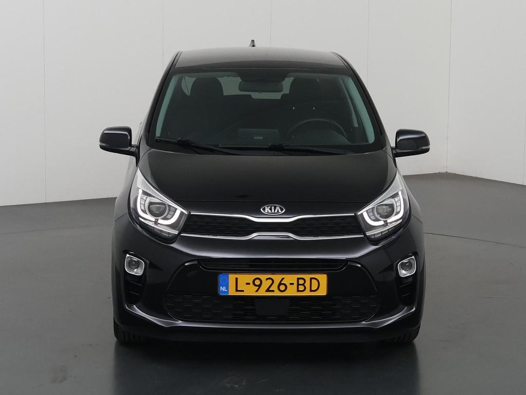 Kia Picanto 1.0 DPi DynamicPlusLine | Keyless | Navigatie |, Auto's, Voorwielaandrijving, Stof, Gebruikt, 4 stoelen