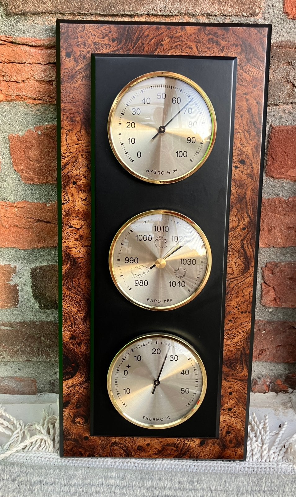 Nieuw retro weerstation TFA, Audio, Tv en Foto, Weerstations en Barometers, Ophalen of Verzenden, Nieuw, Weerstation