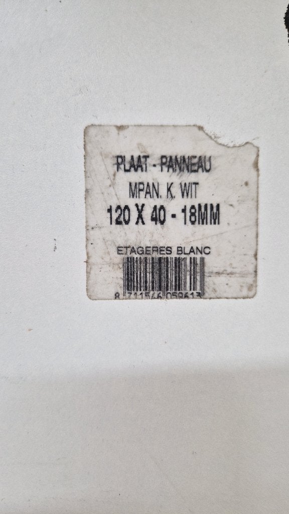 Planken drager +planken, Doe-het-zelf en Verbouw, Hout en Planken, Ophalen, Gebruikt, Minder dan 25 mm, Plank