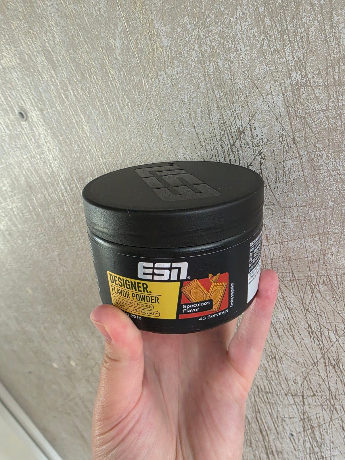 ESN Designer Flavor Powder Speculoos - Paar keer gebruikt, Ophalen of Verzenden, Zo goed als nieuw, Poeder of Drank