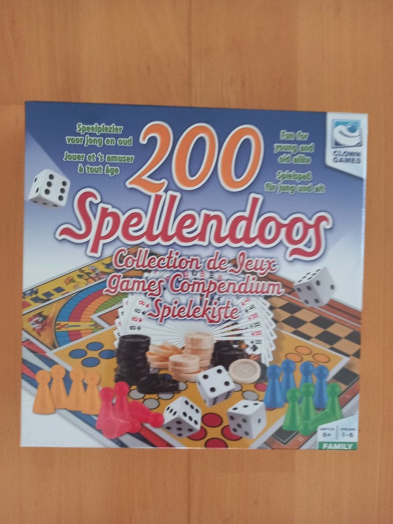 NIEUW 200 spellendoos, Ophalen of Verzenden, Nieuw, Onbekend
