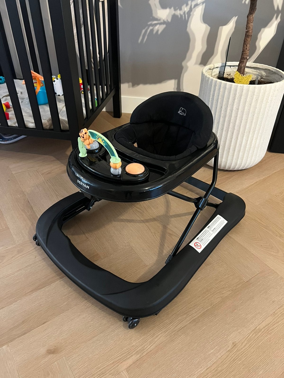 Deryan loopwagen 2-in-1 zwart. Nieuw, Kinderen en Baby's, Ophalen, Nieuw, Overige typen