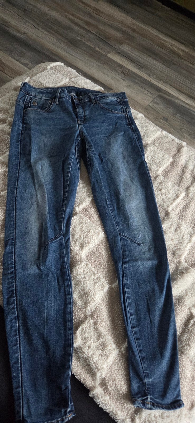G-Star RAW Arc 3D Mid Skinny Jeans - Maat 32/34, Blauw, Ophalen of Verzenden, W30 - W32 (confectie 38/40), Gedragen