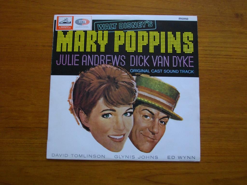 Mary Poppins - Original Soundtrack (1964) LP, Ophalen, 1960 - 1969, Gebruikt, 12 inch