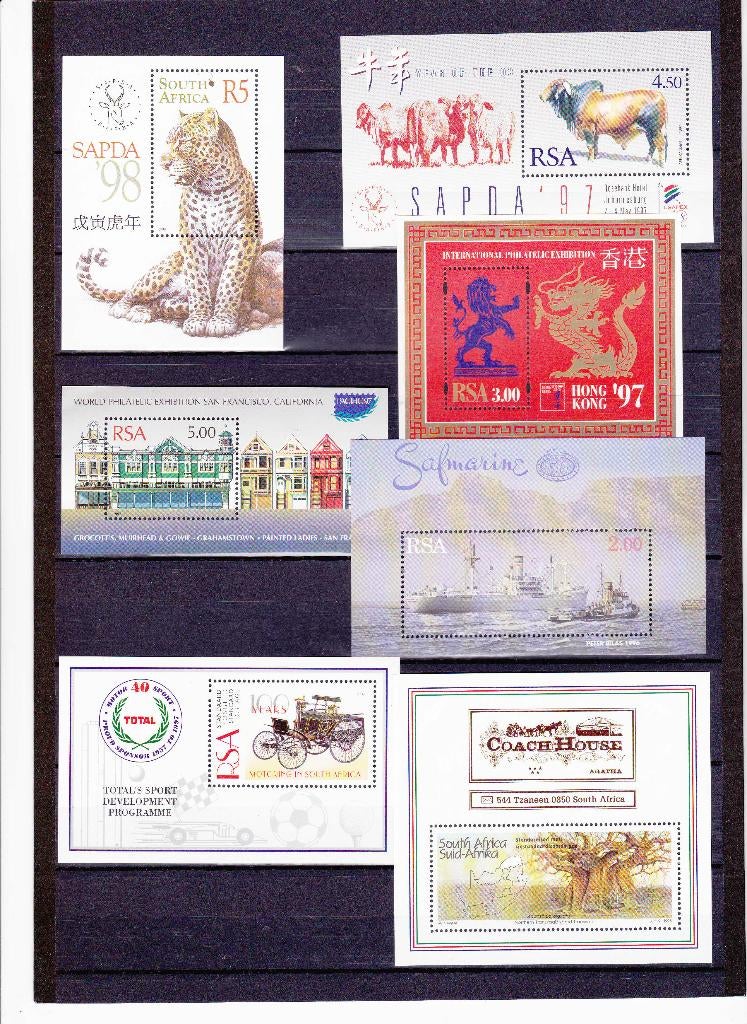 Zuid Afrika blokjes, Ophalen of Verzenden, Zuid-Afrika, Postfris