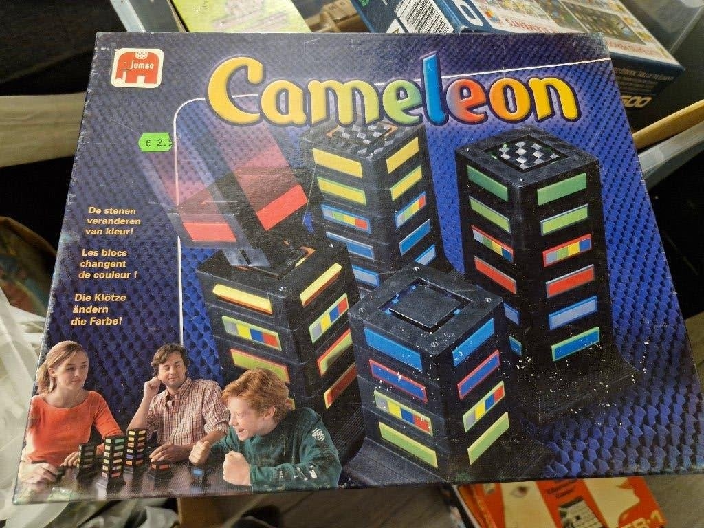 Cameleon spel, Drie of vier spelers, Ophalen of Verzenden, Zo goed als nieuw
