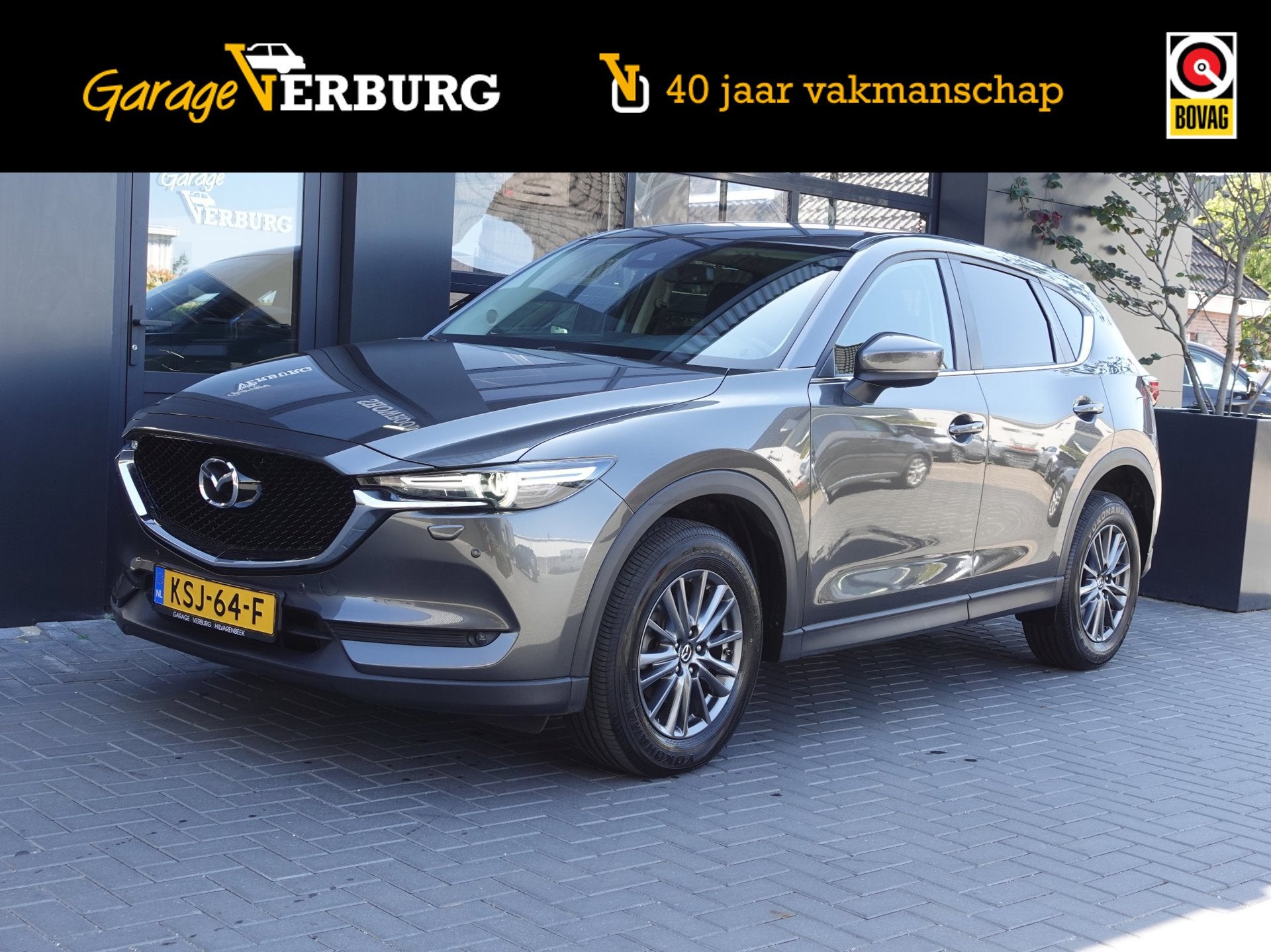 Mazda CX-5 2.0 SkyActiv-G 165 GT-M AWD Automaat (Navigatie,P, Automaat, 1998 cc, Stof, Gebruikt
