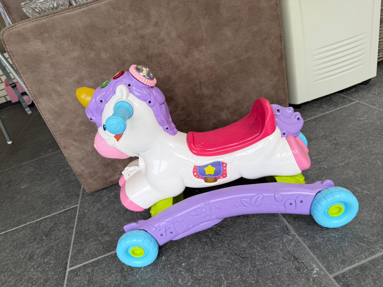 Vtech 2 in 1 paard, Ophalen of Verzenden, Zo goed als nieuw, Overige typen