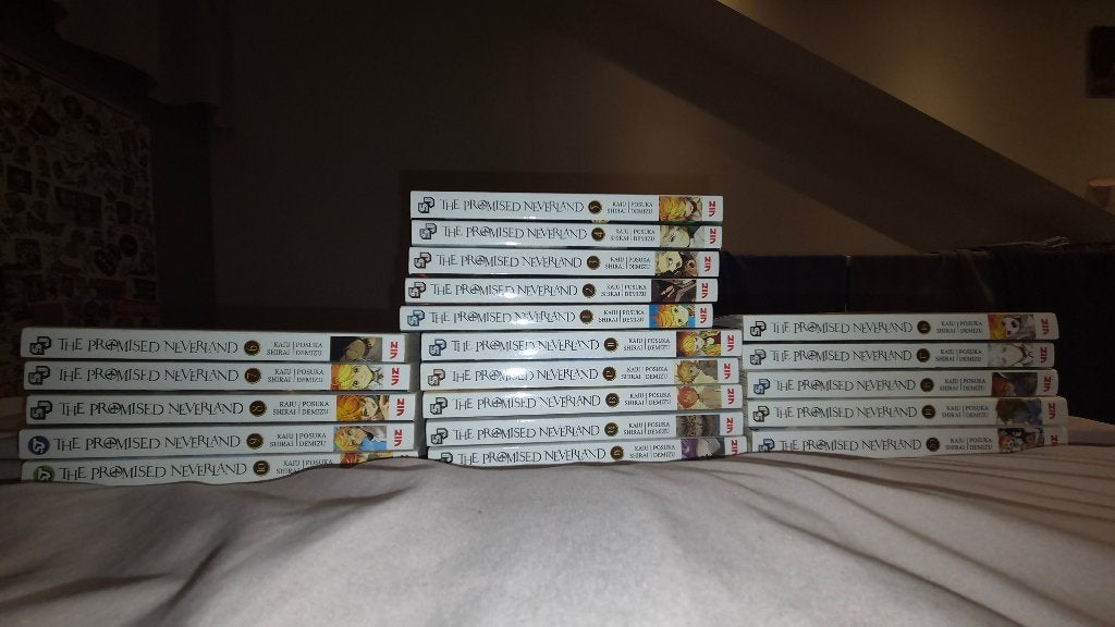 The Promised Neverland Vol. 1-20., Boeken, Gelezen, Complete serie of reeks, Ophalen of Verzenden, Japan (Manga)